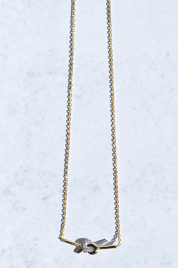 LOVE KNOT NECKLACE-DUO